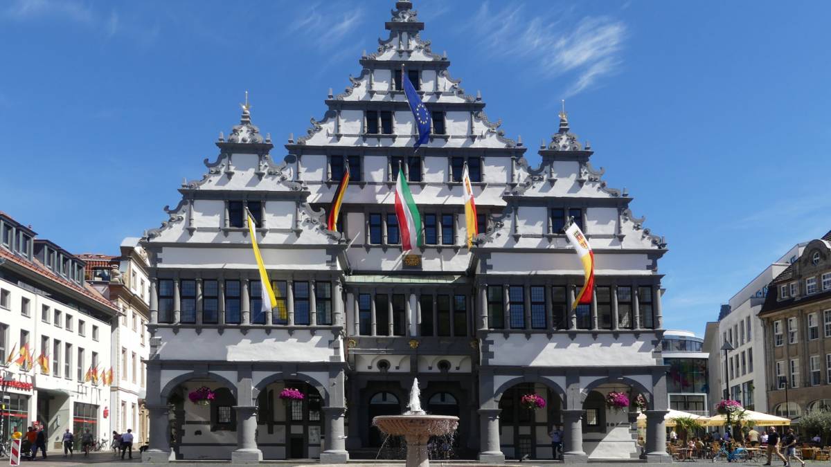 Historisches Rathaus Paderborn © Tourist-Information Paderborn